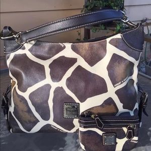 Dooney & Bourke Hobo with Matching Coin Purse